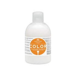 Kallos KJMN Color Sampon Lenmagolajjal és UV filterrel 1000ml