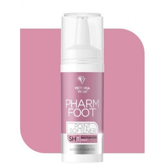 Pharm Foot - Urea line - Point Softener - Bőrkeményedés és benőtt köröm lágyító folyadék 30% urea tartalommal 15ml