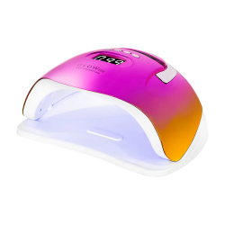 GLOW F2 Manikűrös lámpa, (időzítő és mozgásérzékelő) 220W Pink-Narancs