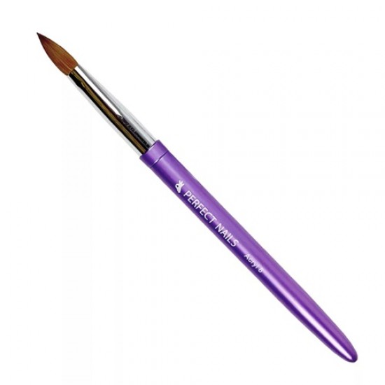 Porcelán Polygel Műkörömépítő Ecset – Acryl Builder #8 Perfect Nails