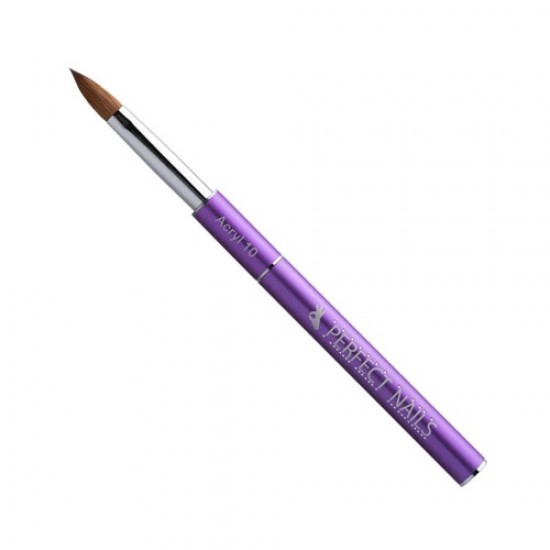 Porcelán Polygel Műkörömépítő Ecset – Acryl Builder #10 Perfect Nails