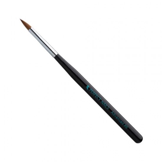 Porcelán Polygel Műkörömépítő Ecset - Wood Acryl - Advanced #6 Perfect Nails