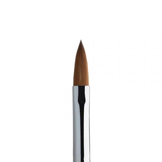 Porcelán Polygel Műkörömépítő Ecset - Wood Acryl - Advanced #12 Perfect Nails