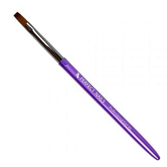 Zselé Műkörömépítő Ecset - Professional Gel #6 Perfect Nails