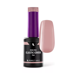 Elastic Cover Base Gel - Hema Free Erősített Gél Lakk Alap - Pink - 8ml