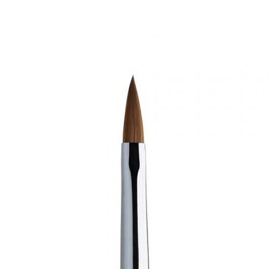 Porcelán Polygel Műkörömépítő Ecset - Wood Acryl - Regular #6 Perfect Nails