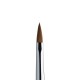 Porcelán Polygel Műkörömépítő Ecset - Wood Acryl - Regular #6 Perfect Nails