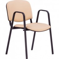 ISO Full Maxi kórtermi szék fekete vázzal műbőr kárpittal